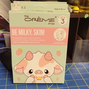 The Creme Shop Be Milky, Skin! Face Mask Set of 3 In Box
